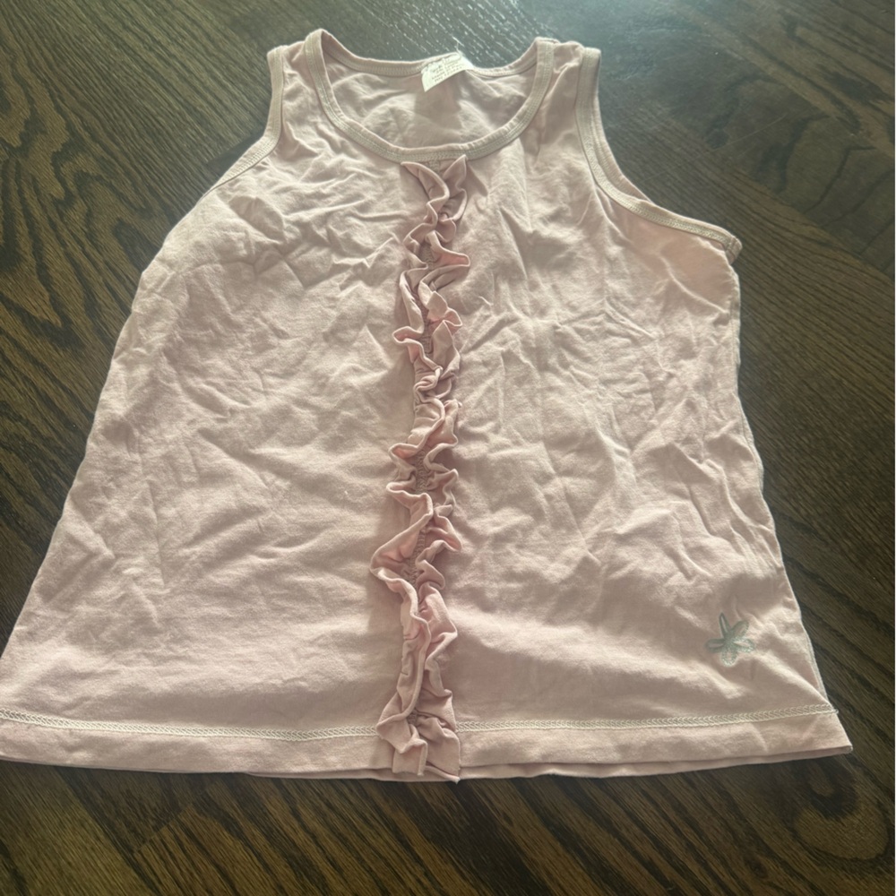 Matilda Jane Soft Pink Ruffle Tank Top